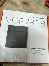 Alarm.com VDB780B Wireless Video Doorbell