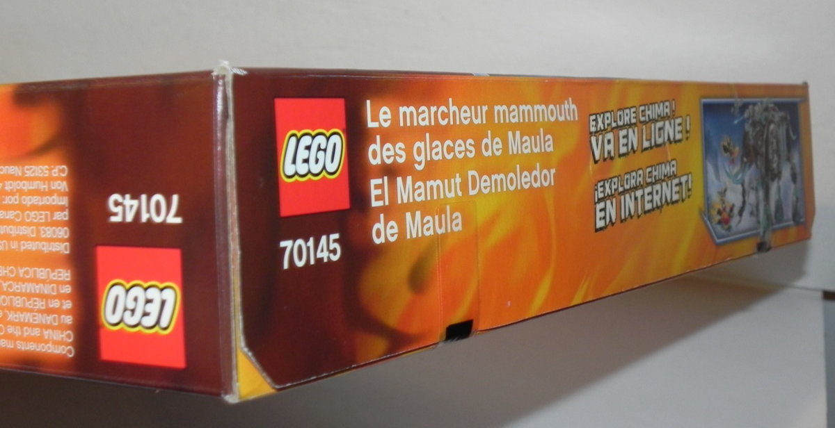 LEGO LEGENDS OF CHIMA: Maula's Ice Mammoth Stomper (70145) for