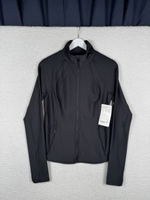 NEW 135 - ATHLETA Interval Jacket Women's Small - Black - Read