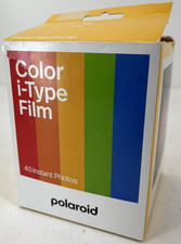 Polaroid Instant Color I-Type Film - 40x Film Pack 40 Photos 