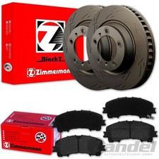 Zimmermann SPORT BREMSSCHEIBEN 320mm + BELÄGE VORNE für RENAULT KOLEOS II 2 HC
