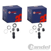 2X Autofren Bremssattel RAPARATUR-SATZ Hinten Passend FüR Toyota Yaris
