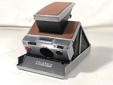 Vintage Polaroid SX-70 Land Camera Brown Made In USA