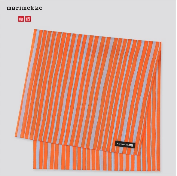 marimekko scarf uniqlo