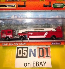 matchbox mega ton fire truck