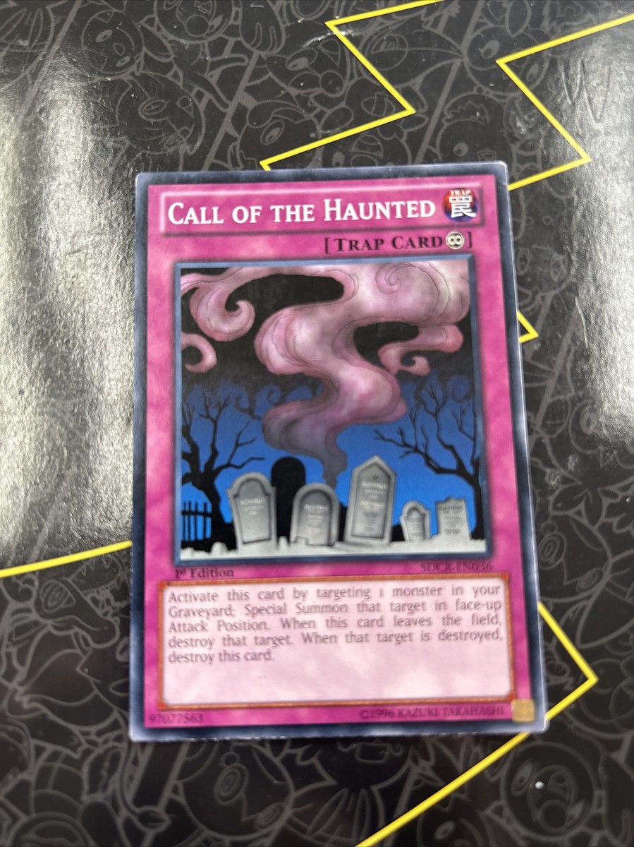 Yu-Gi-Oh! TCG 1st Edition Call Of The Haunted SDCR-EN036 Common | eBay