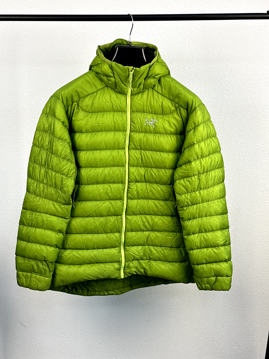 Arcteryx Cerium LT Hoody Green Puffer Jacket Down Size L