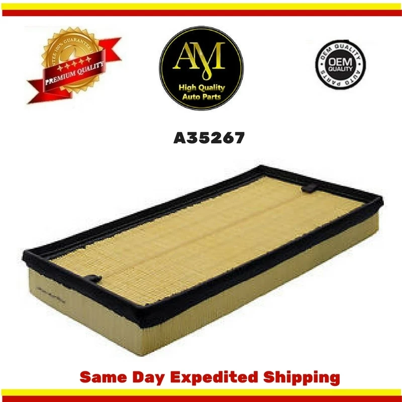 Filtro de aire A35267 para Audi, Volkswagen 1.8L, 1.9L, 2.0L, 2.5L, 3.1L, 3.2L Foto 3 de 3