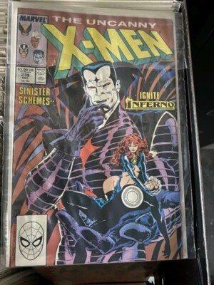 Uncanny X-Men #239 (Marvel, 1988) 1st Abdeckung App Mr.Sinister N. / M