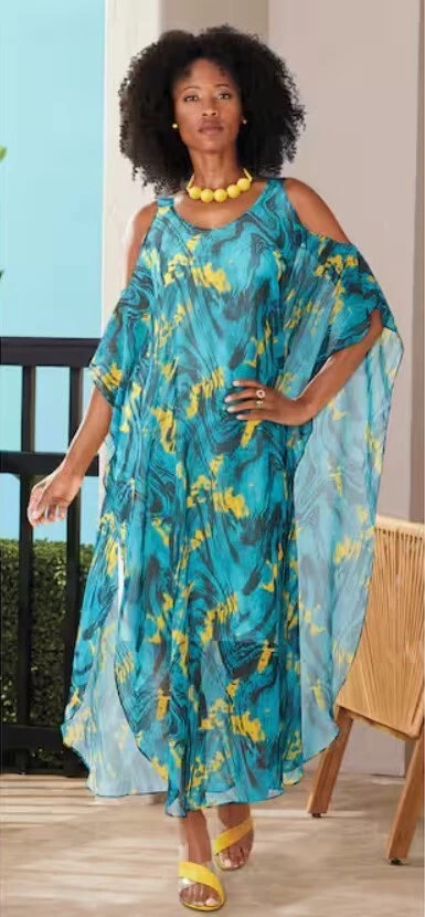 maxi dress business casual Flowy Black Maxi Dress - Casual Dresses