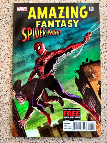 Amazing Fantasy #15 Spider-Man! (Marvel Comics 2012) Remastered & Recolored