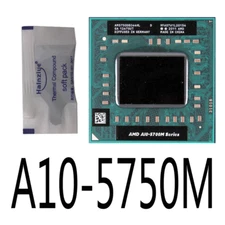 AMD A10-5750M 2.5GHz 8MB 2500MHz Quad-Core Socket FS1 CPU Processor