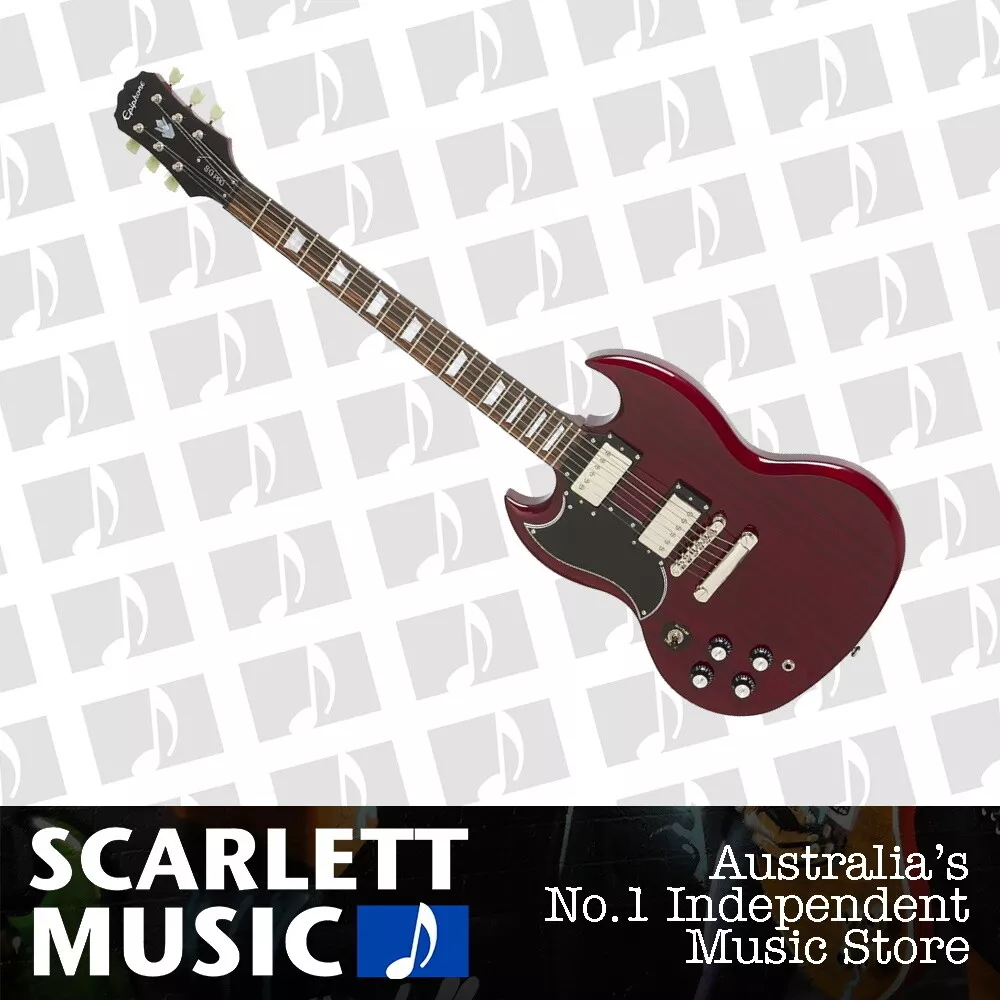  Epiphone SG Standard, Lefty Cherry : Musical Instruments