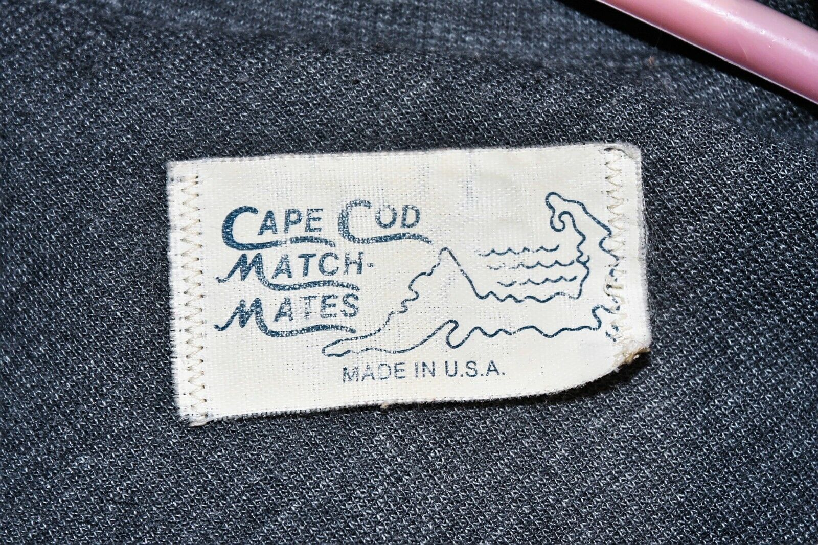 Vintage 60s/70s Cape Cod Match Mates – Gray Two P… - image 3