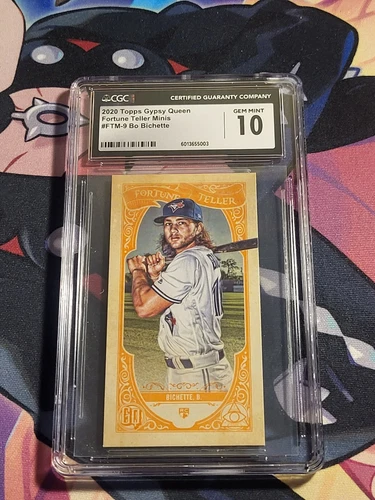 Bo Bichette 2020 Topps Gypsy Queen Fortune Teller Minis #9 RC CGC Gem Mint 10