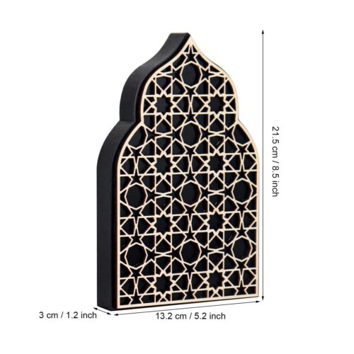 Islamic Decorative Wall Art Panels - Wooden 21.5x14.5x2.5cm | Elegant 3 pack - Picture 6 of 6