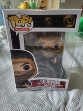 NUEVO - Figura Funko Pop CHASE Mortal Kombat #1055 “Scorpion” (Hanzo Hasashi)