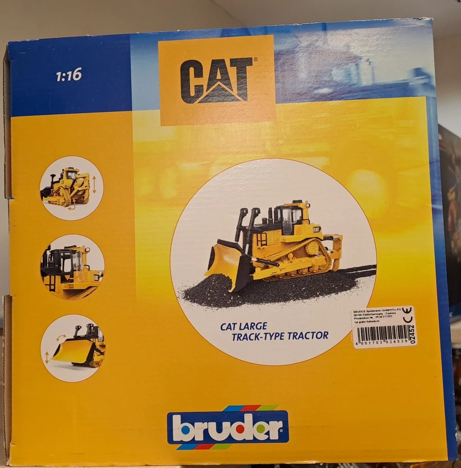 giocattoli bruder CAT 02452 Bulldozer - Immagine 2 di 2