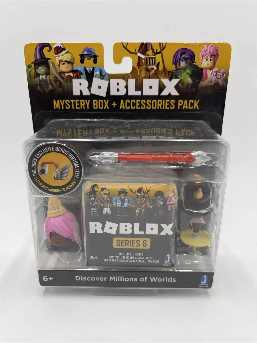 Roblox Mystery Box & Accessories pack series 6 With Virtual Code