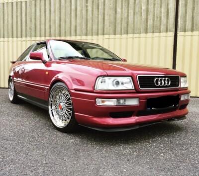 Audi S2 B4 Front Bumper CUPRA R Euro Spoiler Lip Valance Splitter