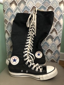 knee high sneakers mens