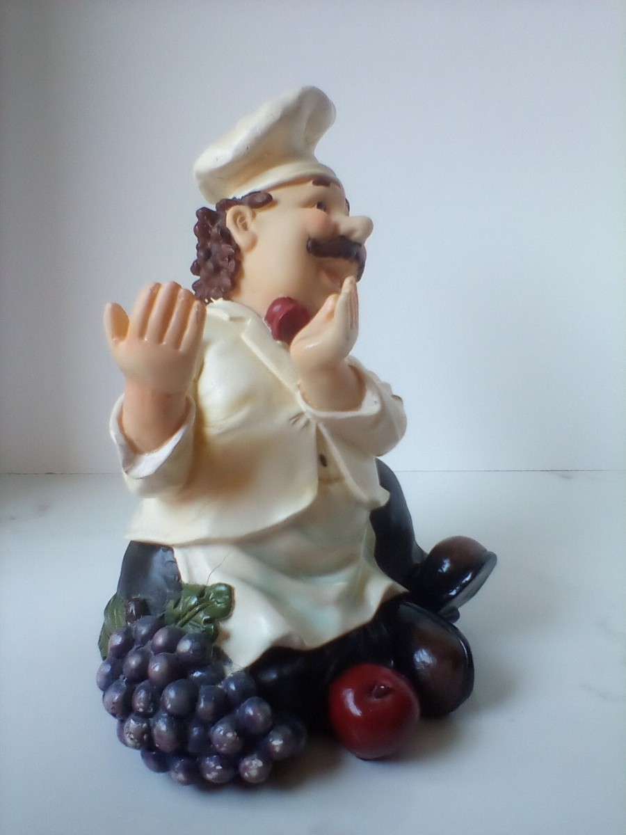 kitchen chef statues, Vintage, Multicolor, Apron, | eBay