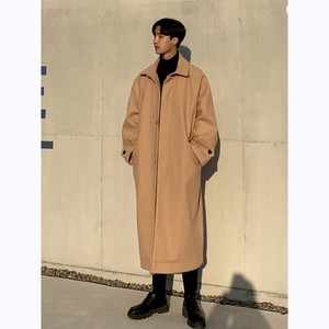 loose fitting trench coat