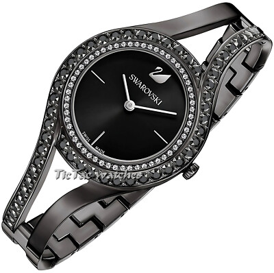SWAROVSKI WATCH 5376659 ETERNAL LADIES BLACK TONE DIAL BRAND NEW