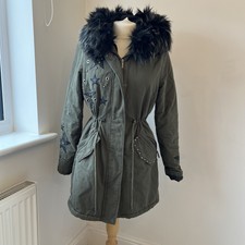 Bnwt Qed. Ldn Stunning Parka Size Rrp £85