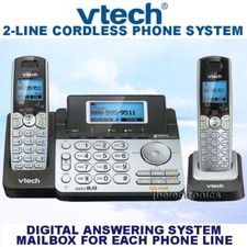 VTECH DS6151 DECT 6.0 2-LINE CORDLESS PHONE  1 CORDLESS HANDSET - NEW
