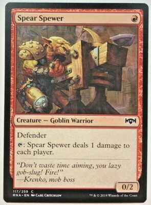 MTG Spear Spewer Ravnica Allegiance 117/259 Regular Common