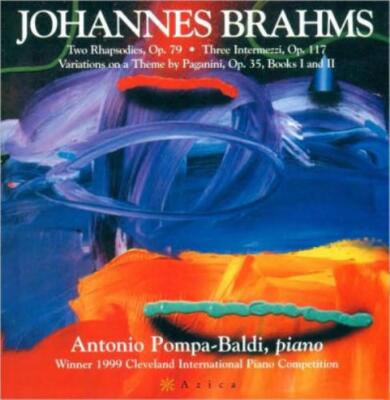 BRAHMS/POMPA-BALDI: 2 RHAPSODIES OP 79 - CD