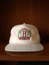 HERSHEY'S ChocolateTown - Cap / Hat - Snapback Adjustable - 1990's EXC COND