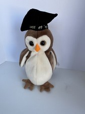Beanie Babies Wise The Owl Toy -#41879 See Pictures