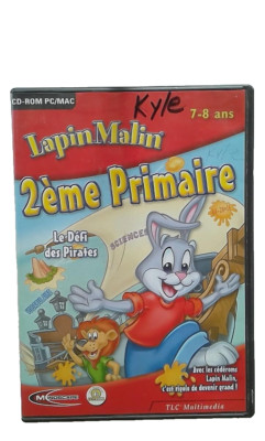 Lapin Malin 2eme Primaire (PC CD) Complete with Manual FRENCH