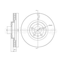 Metelli 2X Bremsscheibe Vorne Ø281 Mm FüR Fiat Scudo Kasten 220_ 2.0 JTD 220L