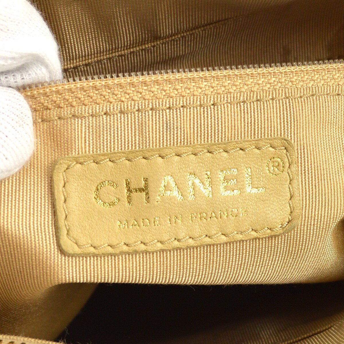 Chanel Beige Calfskin Chain Shoulder Bag 24704 | eBay Chanel Beige Calfskin Chain Shoulder Bag 24704 | eBay