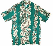 RJC Made in USA Men's Classic Hawaiian Christmas Aloha Shirt