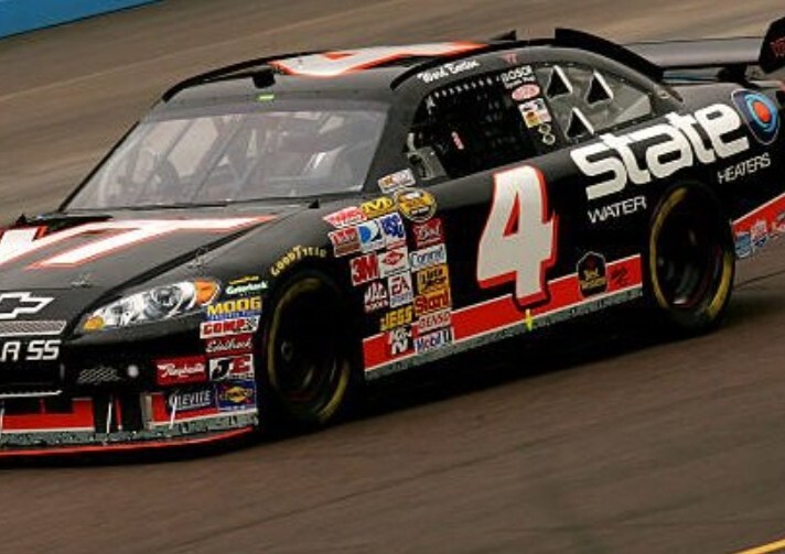 Morgan-McClure Motorsports Large Team Issued Aero Exhaust Crew Shirt Ward Burton