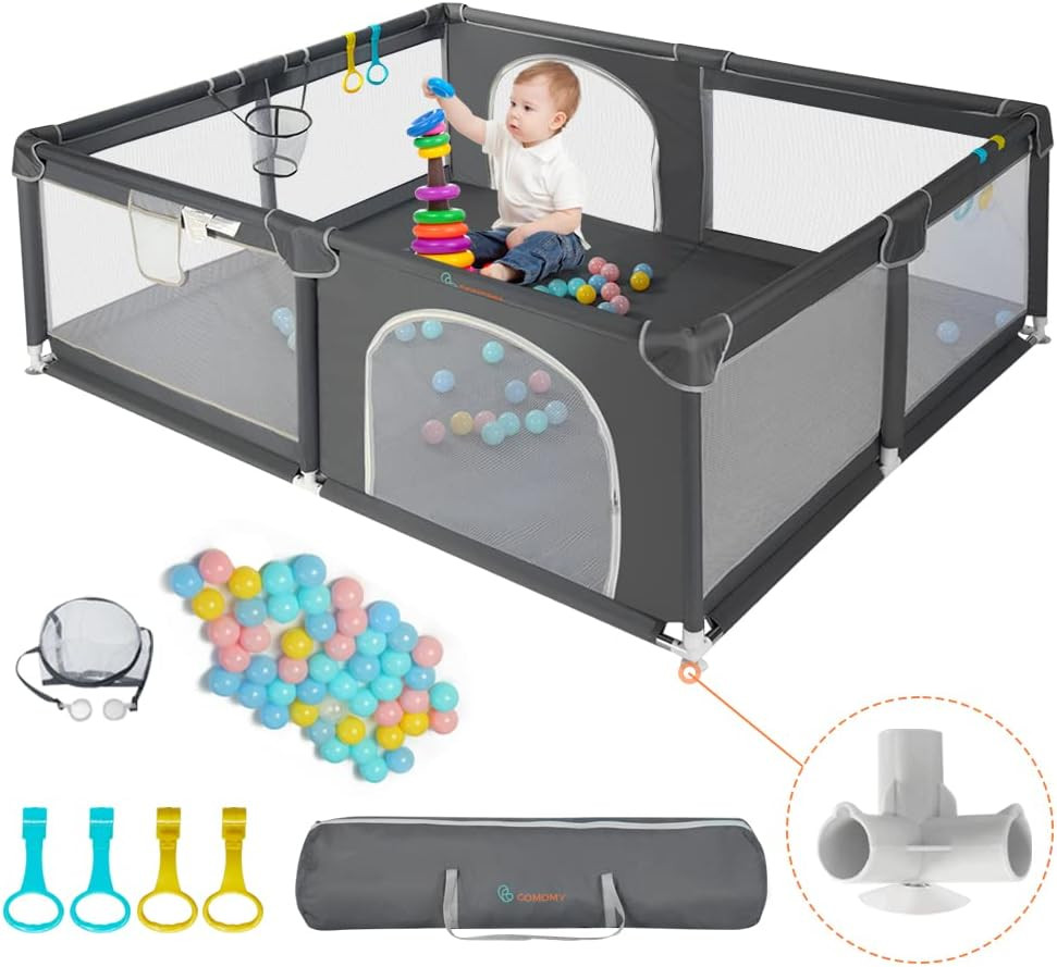 Parque De Guarderia Corralito Para Cuidado De Bebes Niños 71” x 59” Nuevo 2023