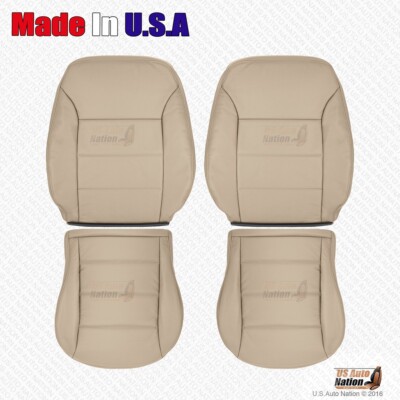 1999 2000 2001 2002 2003 2004 VW Jetta Left & Right Bottoms-Tops Vinyl Cover Tan