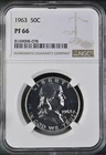 1963 Proof Franklin 50¢ NGC PF 66