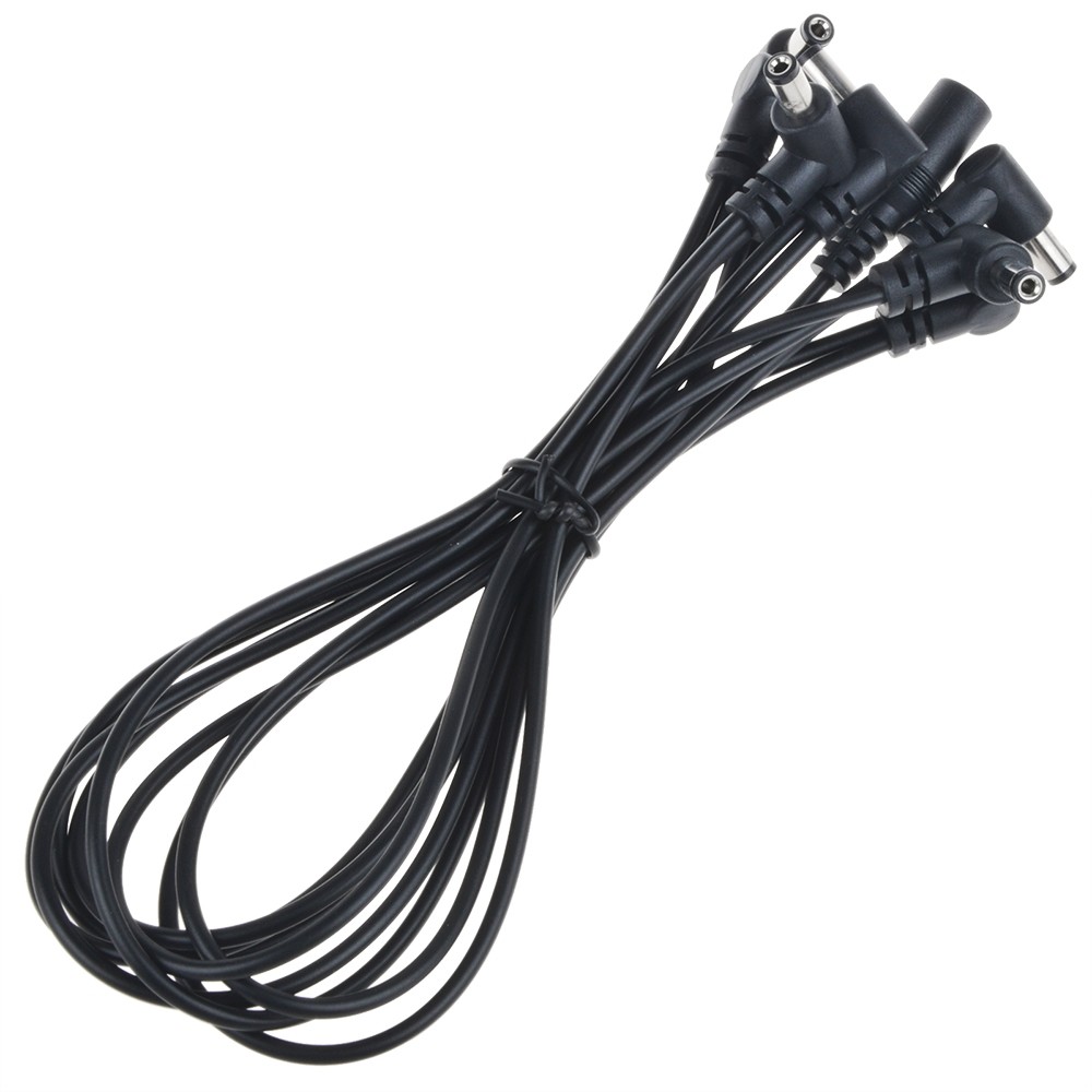 SLLEA 9V AC Adapter Charger For Zoom Guitar Effects Pedals With 8-Way Daisy Chain Cable
