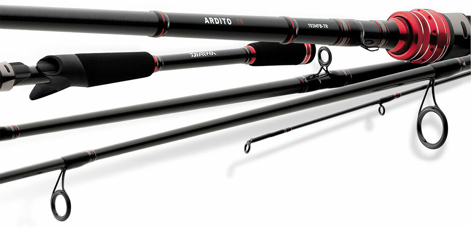daiwa ardito tr spinning & casting combo travel rod Daiwa Ardito 3 Piece Travel Rod & Case Spinning or Casting - Choose Model
