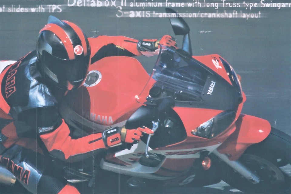 Yamaha YZFR6 Motorbike Print Poster on Photographic Paper eBay