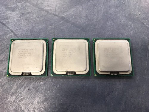 lot of (3) intel quad-core xeon x5450 cpu 3.