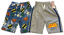 Justice League ShoPlay Schoolrts Boys 7 Pull On Batman Superman 2 Pack Athletic