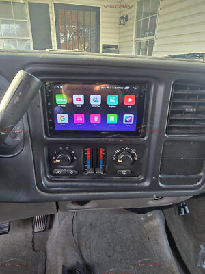 For Chevy Silverado 2003-2006 Apple Carplay Car Stereo Radio Android 13 GPS 2+3G