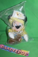 Walt Disney Store Scarecrow Mickey Mouse Bean Bag Stuffed Toy