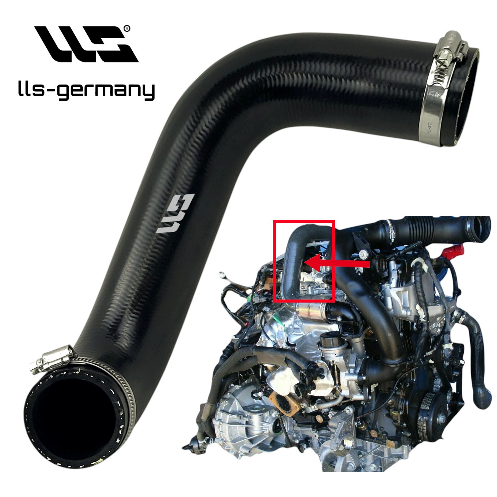 Turbo Hose Charge Air Hose For NISSAN NV400 2.3 DCI 1446300Q2K